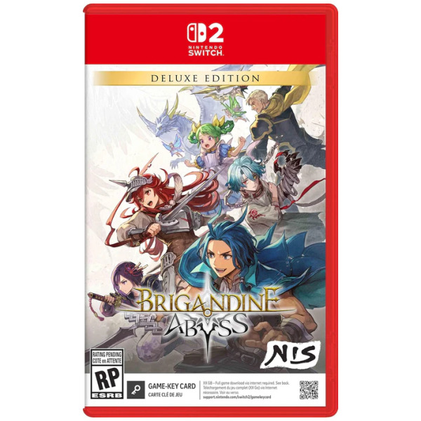 Brigandine Abyss Deluxe Edition (Game-Key Card) - Switch 2 PREORDER - ESTIMATED SHIP DATE AUG 27 2026