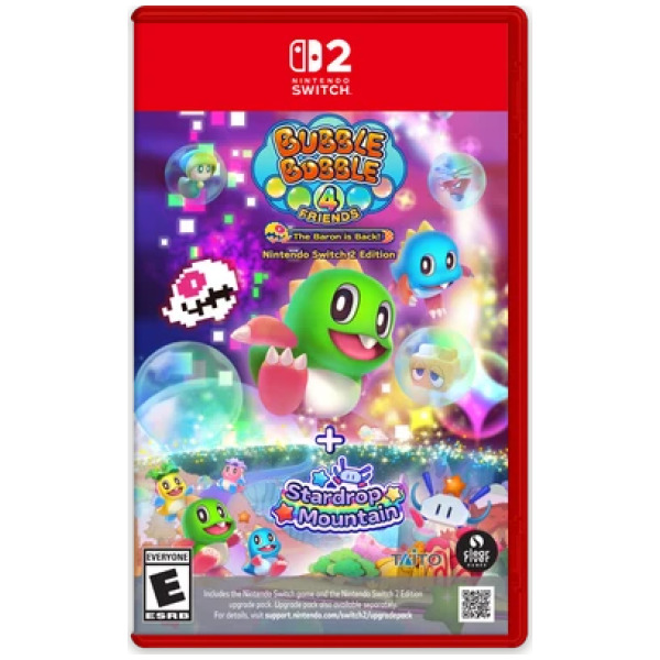 Bubble Bobble 4 Friends The Baron is Back! NS2 Edition + Stardrop Mountain - Switch 2 PREORDER - ESTIMATED SHIP DATE FEB 25 2027