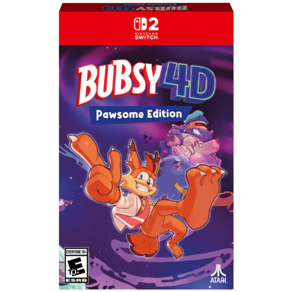 Bubsy 4D Pawsome Edition - Switch 2 PREORDER - ESTIMATED SHIP DATE MAY 22 2026