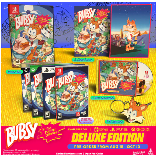 Alternative view of Bubsy In The Purrfect Collection Deluxe Edition - Xbox Series X