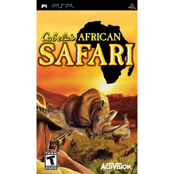 Cabela s African Safari Playstation Portable Psp Used Disc Only