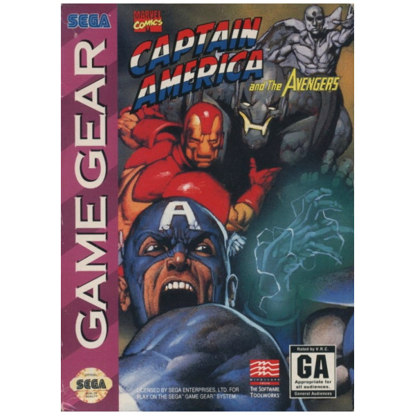 Captain America and the Avengers - Game Gear - Used