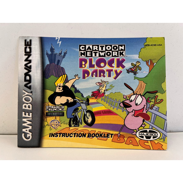 Cartoon Network Block Party Manual - - PNP Games Online Store