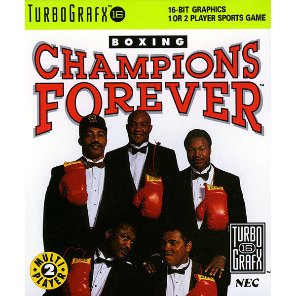 Champions Forever Boxing - Turbografx-16 - Used - Cart Only