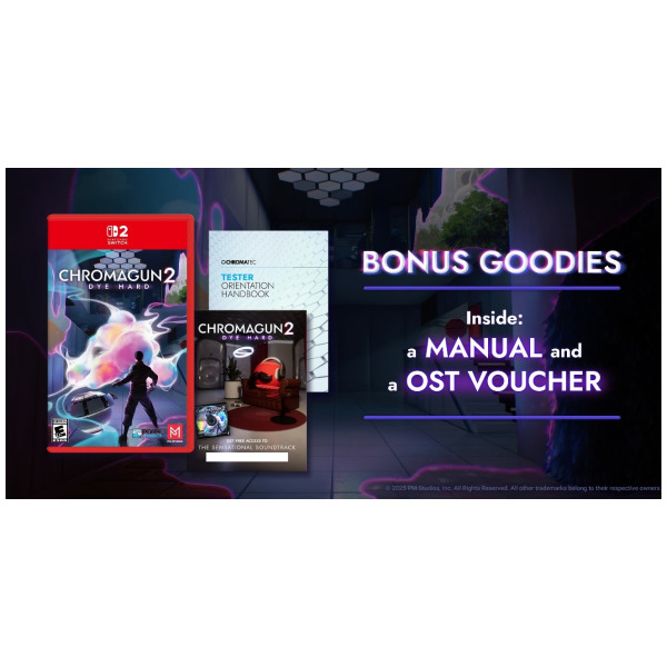 Alternative view of ChromaGun 2 Dye Hard - Switch 2 PREORDER - ESTIMATED SHIP DATE FEB 12 2026