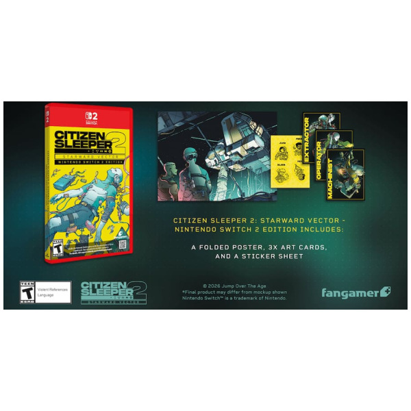 Alternative view of Citizen Sleeper 2 Starward Vector Nintendo Switch 2 Edition - Switch 2 PREORDER - ESTIMATED SHIP DATE NOV 6 2026
