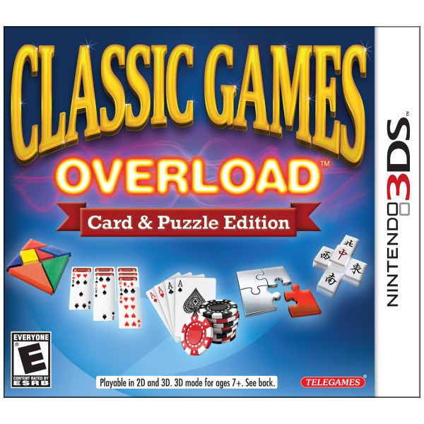 Classic Games Overload - Nintendo 3DS - Used - Cart Only