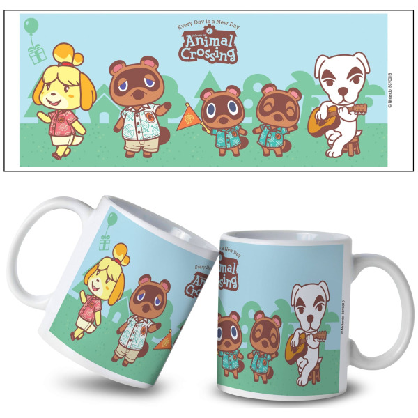 Animal Crossing Outdoor Lineup 11 oz. Ceramic Mug