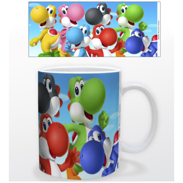 Super Mario Bros. Yoshi Group 11Oz. Ceramic Mug [Pyramid America]