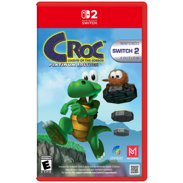Croc Legend of the Gobbos Platinum Edition Nintendo Switch 2 Edition - Switch 2 PREORDER - ESTIMATED SHIP DATE MAR 31 2027