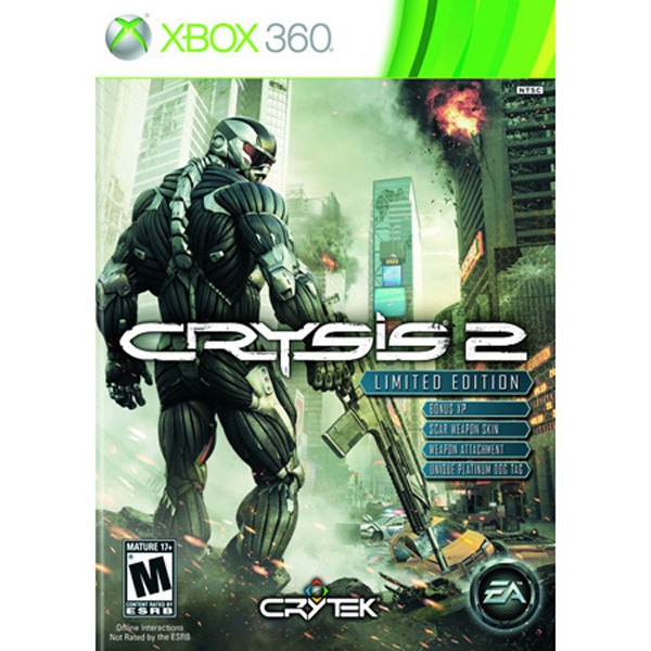 Crysis 2 Limited Edition - Xbox 360 - Used - PNP Games Online Store
