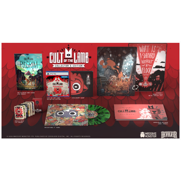 Cult of the Lamb Collectors Edition - PlayStation 5 PS5 PREORDER - ESTIMATED SHIP DATE MAR 12 2027