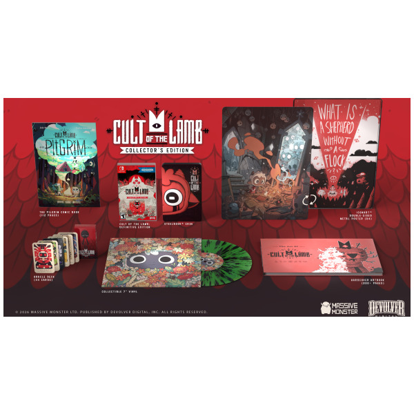 Cult of the Lamb Collectors Edition - Switch PREORDER - ESTIMATED SHIP DATE MAR 12 2027