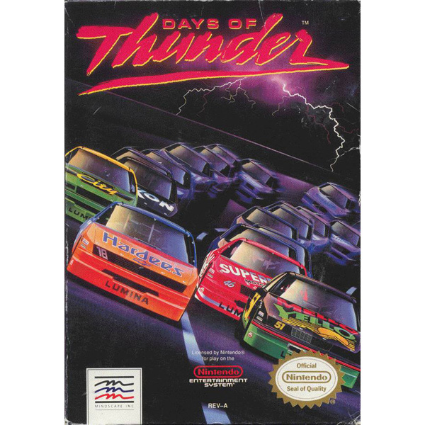 Days of Thunder - Nintendo NES - Used - - PNP Games Online Store