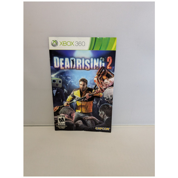 Dead Rising 2 Manual Only - PNP Games Online Store