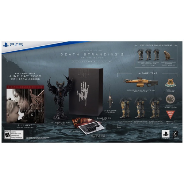 DEATH STRANDING 2 コレクターズエディション PS5 Death Stranding 2: Collector's Edition Unboxing & PS5