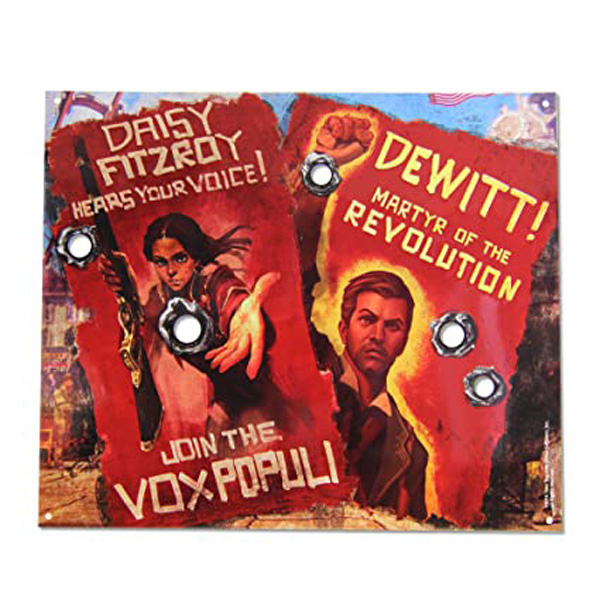 Bioshock Vox Revolutiontin Wall Sign [The Coop]