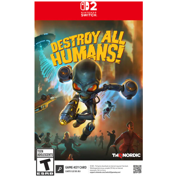 Destroy All Humans - Switch 2 PREORDER - ESTIMATED SHIP DATE JUN 23 2026