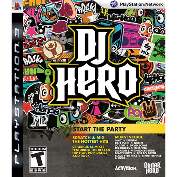 DJ Hero *Game Only* - PlayStation 3 PS3 - Used