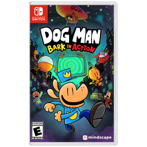 Dog Man Bark in Action - Switch PREORDER - ESTIMATED SHIP DATE OCT 27 2026