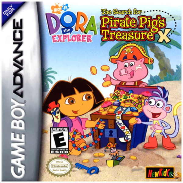 Dora Pirate Pigs Treasure X Super Star Adventures Game Boy