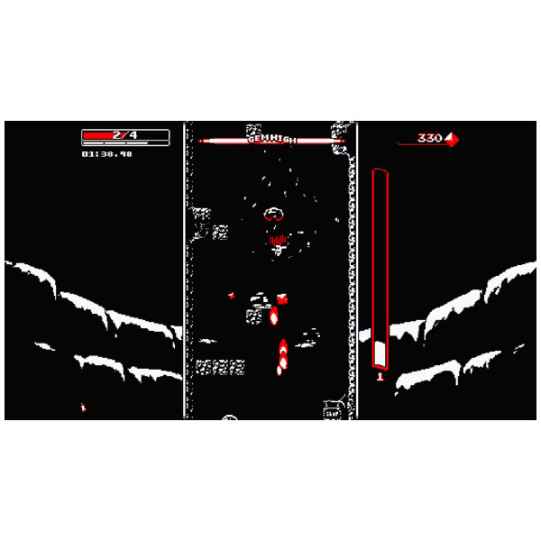 Alternative view of Downwell - Switch