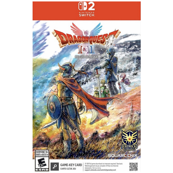 Dragon Quest I & II HD-2D Remake (Game-Key Card) - Switch 2 - Used