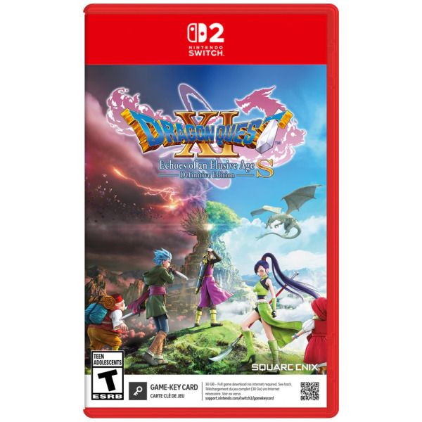 Dragon Quest XI 11 S Echoes of an Elusive Age Definitive Edition (Game-Key Card) - Switch 2 PREORDER - ESTIMATED SHIP DATE SEP 24 2026