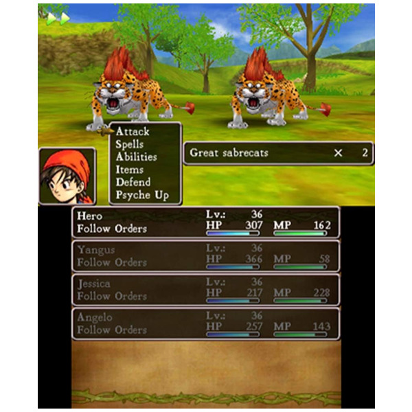 Alternative view of Dragon Quest VIII 8 Journey of the Cursed King - Nintendo 3DS
