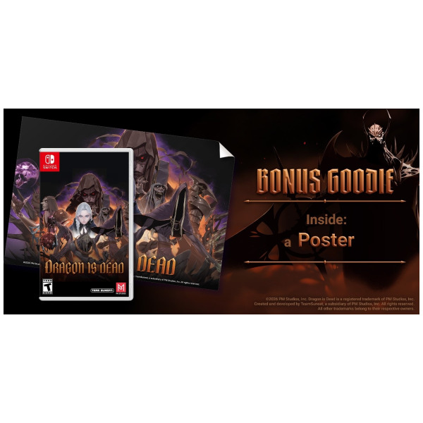 Alternative view of Dragon is Dead - Switch PREORDER - ESTIMATED SHIP DATE JUL 14 2026