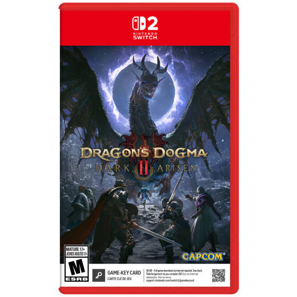 Dragons Dogma II 2 Dark Arisen (Game-Key Card) - Switch 2 PREORDER - ESTIMATED SHIP DATE OCT 9 2026