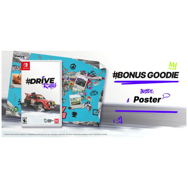 Alternative view of DRIVE Rally - Switch PREORDER - ESTIMATED SHIP DATE JUN 18 2026