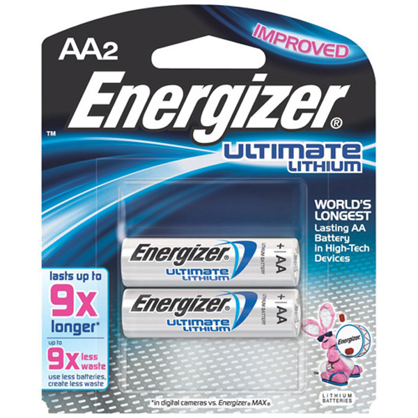 Advanced Lithium Aa Battery 2 Pack [Energizer]