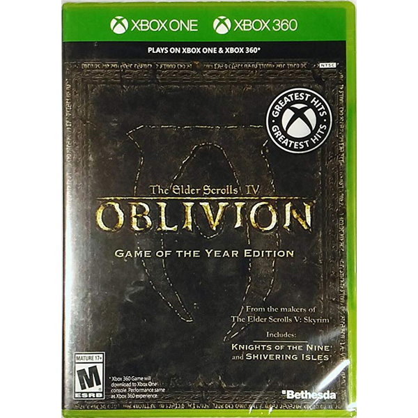 The Elder Scrolls IV 4 Oblivion Game of the Year Edition Xbox 360