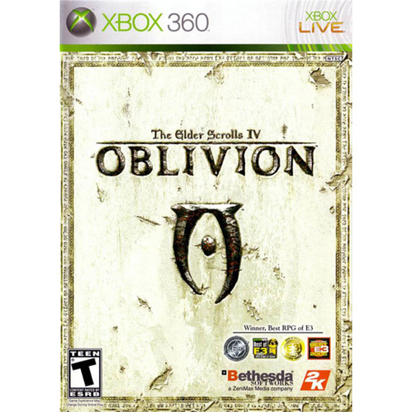 Jeu Xbox 360 The Elder Scrolls IV Oblivion - Boîte Complète Avec Manuel - Bon état PEGI 16