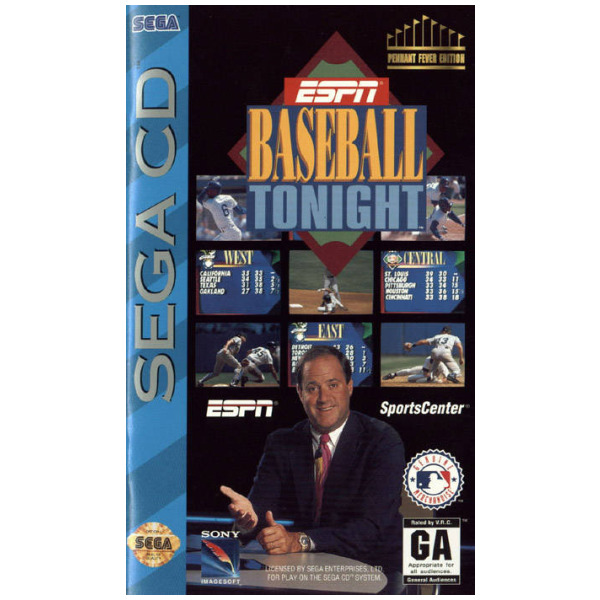 ESPN Baseball Tonight - Sega CD - Used