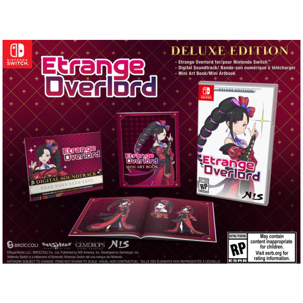 Alternative view of Etrange Overlord Deluxe Edition - Switch PREORDER - ESTIMATED SHIP DATE MAR 31 2026