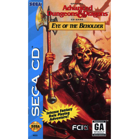 Eye of the Beholder - Sega CD - Used - Disc Only