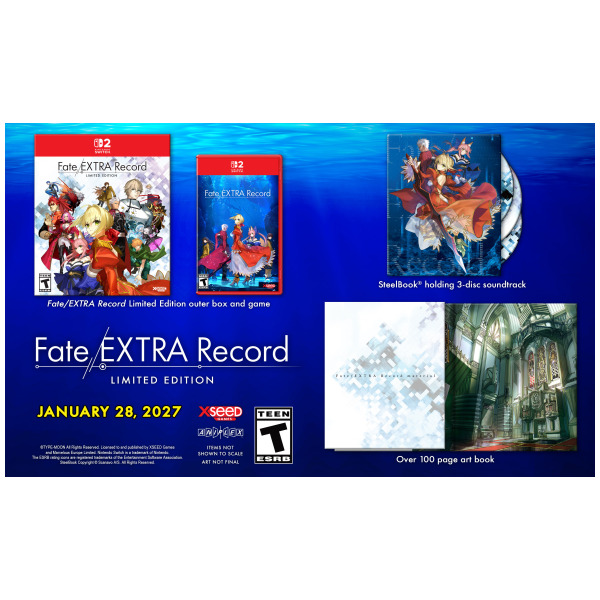 Alternative view of Fate EXTRA / Record Limited Edition - Switch 2 PREORDER - ESTIMATED SHIP DATE JAN 28 2027