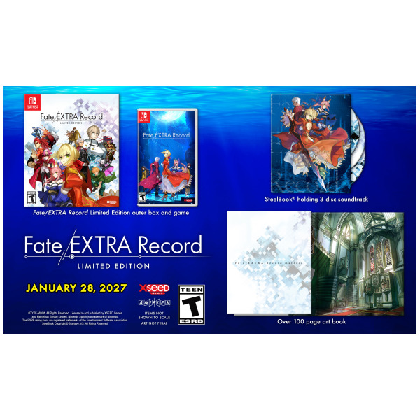 Alternative view of Fate EXTRA / Record Limited Edition - Switch PREORDER - ESTIMATED SHIP DATE JAN 28 2027
