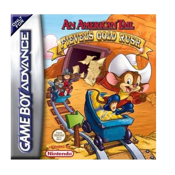 American Tail Fievels Gold Rush - Game Boy Advance - Used - Cart Only