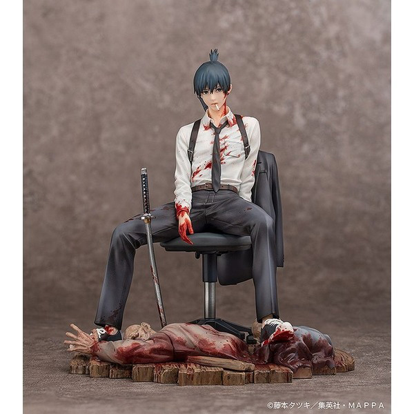 椅子 aki Chainsaw Man Aki Hayakawa Premium Perching Figure