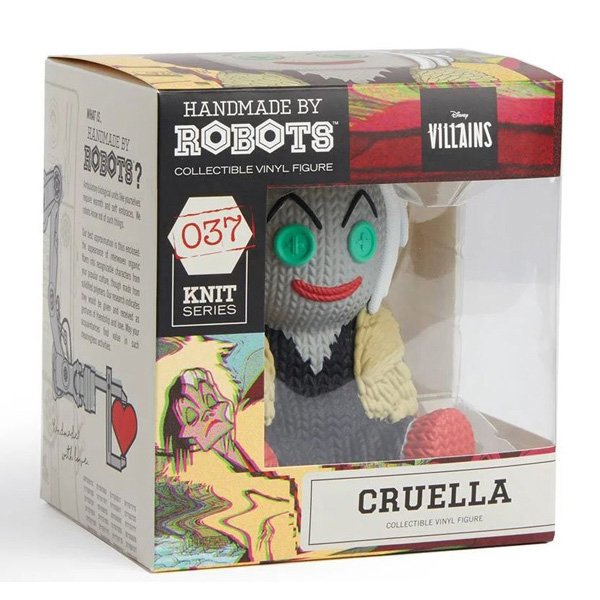 101 Dalmations Cruella Devil Handmade By Robots 5" Vinyl Figure [BDA]