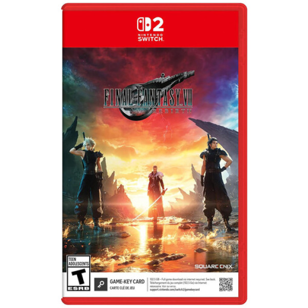 Final Fantasy VII 7 Rebirth Post Lauch (Game-Key Card) - Switch 2