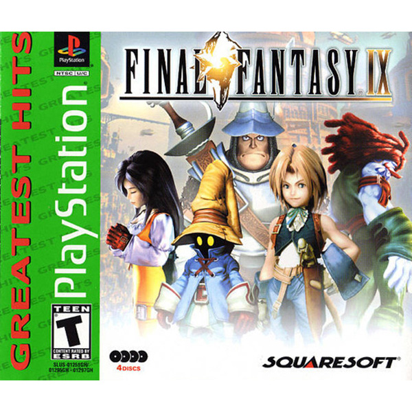 一掃セール　PS one 一式セット + ファイナルファンタジーIX Final Fantasy IX 9 (Greatest Hits) - PlayStation PS1 - - PNP