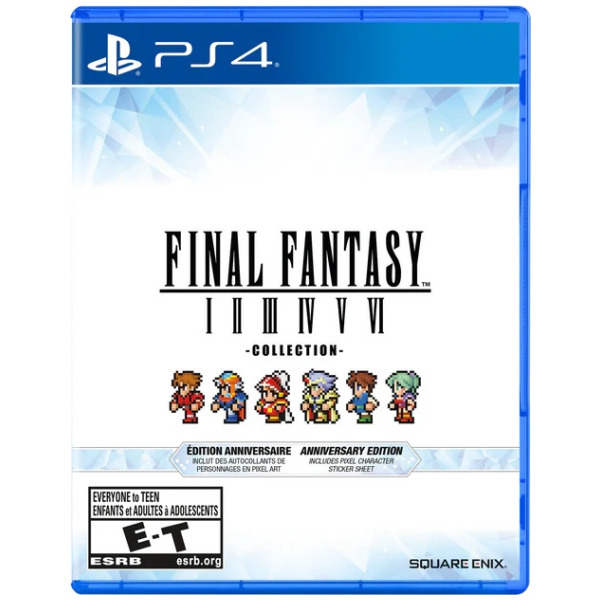 Final Fantasy I-VI Collection Anniversary Edition - PlayStation 4 PS4