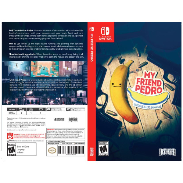 Alternative view of My Friend Pedro - Switch