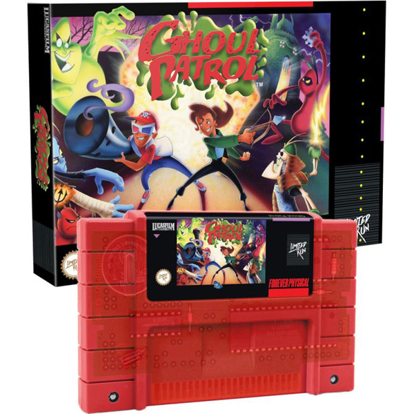 Ghoul Patrol Red Cart (Limited Run Games) - Super Nintendo SNES