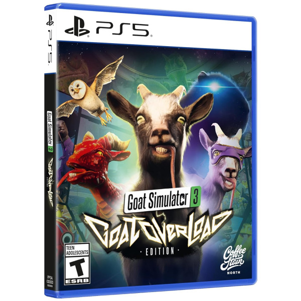 Goat Simulator 3 Overload Edition - PlayStation 5 PS5 PREORDER - ESTIMATED SHIP DATE JUN 25 2026
