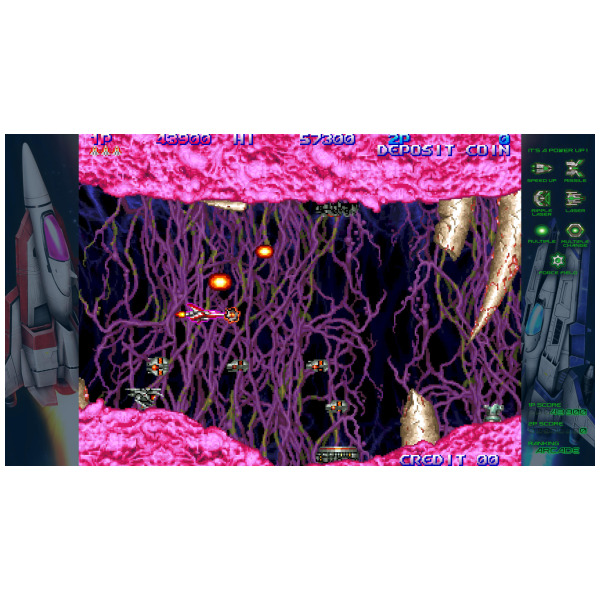 Alternative view of Gradius Origins (Gradius 3 Cover) - Switch